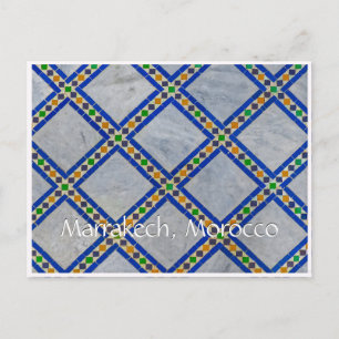 Grüße aus Marrakech Marokko Postkarte