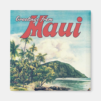 Grüße aus Maui, Hawaii Magnet