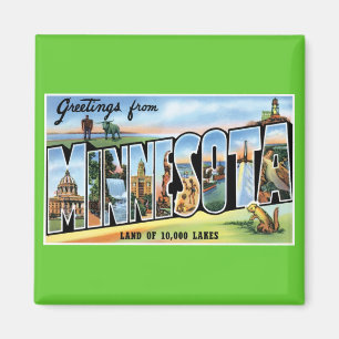 Grüße aus Minnesota! Magnet