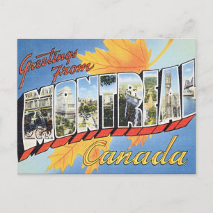Grüße aus Montreal Kanada Postkarte