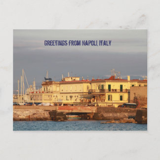 Grüße aus Napoli, Italien Postkarte