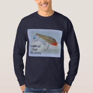 Grüße aus New Jersey Fishing Lure T-Shirt