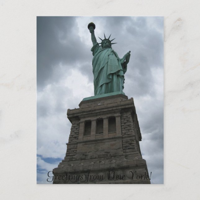 Grüße aus New York! Postkarte (Vorderseite)