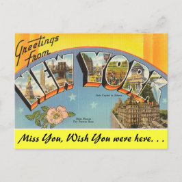 Grüße aus New York Postkarte