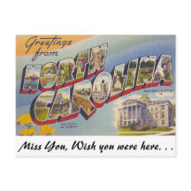 Grüße aus North Carolina