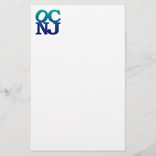 Grüße aus Ocean City Briefpapier (Vorderseite)