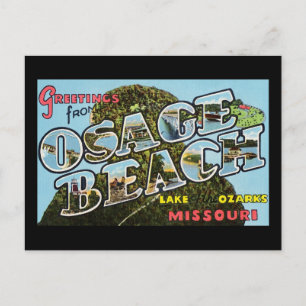 Grüße aus Osage Beach Missouri Postkarte