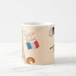 Grüße aus Paris Kaffeetasse