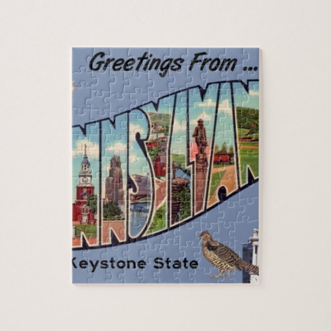 Grüße aus Pennsylvania (Vertikal)