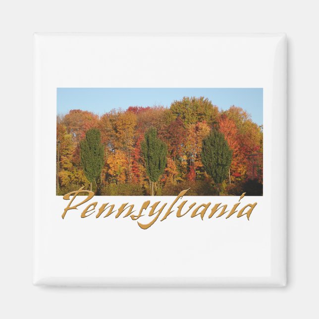 Grüße aus Pennsylvania Magnet (Vorne)