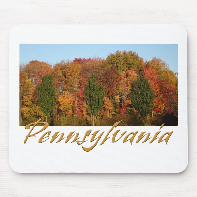 Grüße aus Pennsylvania Mousepad (Vorne)