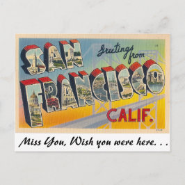 Grüße aus San Francisco Postkarte