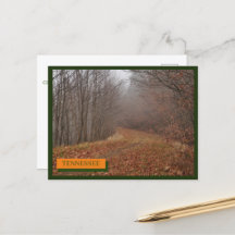 Grüße aus Smoky Mountains Tennessee Postkarte