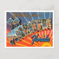Grüße aus St. Petersburg, Florida Reise