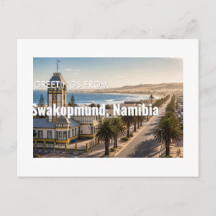 Grüße aus Swakopmund, Namibia Postkarte
