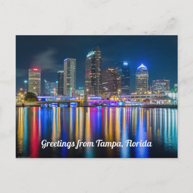 Grüße aus Tampa, Florida Postcard Postkarte (Vorderseite)