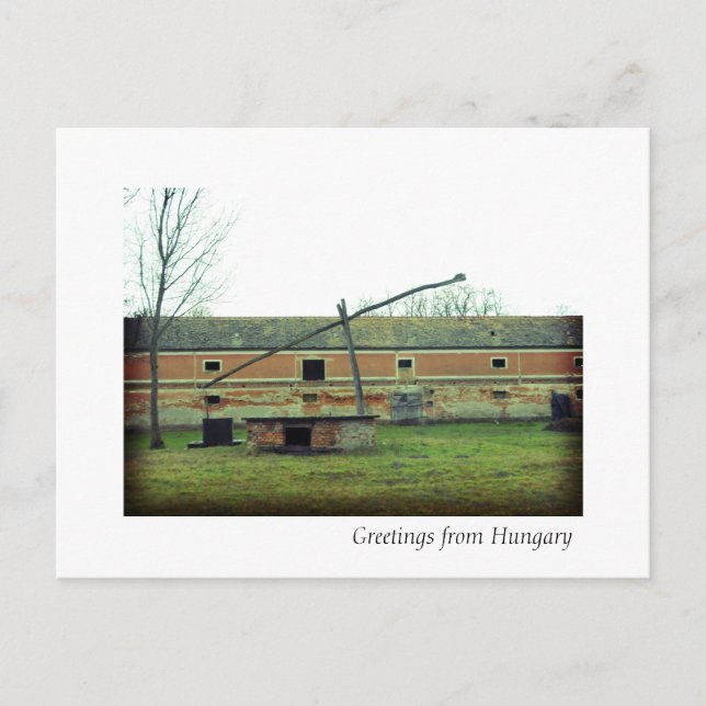 Grüße aus Ungarn Postkarte (Vorderseite)