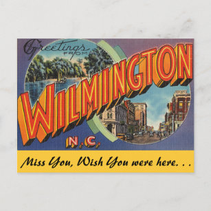 Grüße aus Wilmington Postkarte