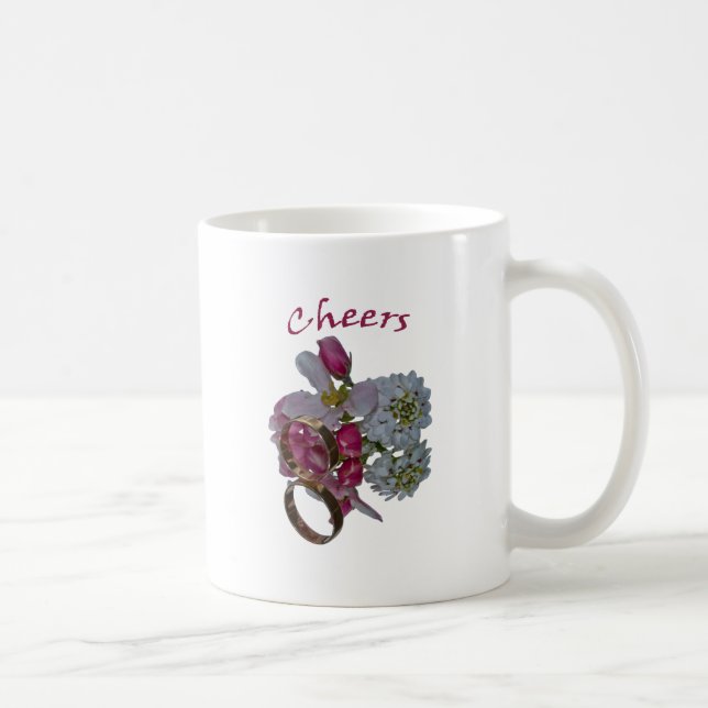 Grüße - Beifall Kaffeetasse (Rechts)