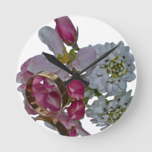 Grüße - Beifall Runde Wanduhr