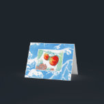 Grüße der Saison 4" x 5,6" Karte<br><div class="desc">Diese hübsche Aquarellkarte von Persimmon Season's Greetings 4" x 5.6" enthält reife Persimmons, Beeren und grüne Blätter, die auf einen winterblauen Hintergrund von kahlen, schneebedeckten Ästen eingebettet sind und innen sagt: "Möge deine Saison reichlich sein und gesegnet sein. Gute Ferien!" Es ist die perfekte Karte für jeden Winterurlaub - Weihnachten,...</div>