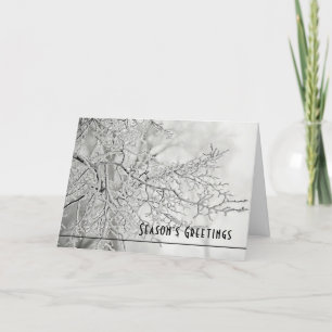 Grüße der Saison Feiertagskarte