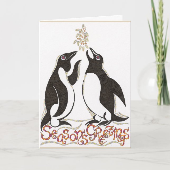 Grüße der Saison! Karte (Vorderseite)