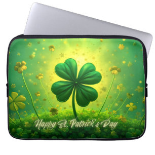 Grüße für den St. Patrick's Day Laptopschutzhülle