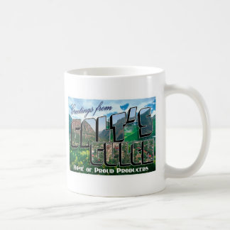 Grüße Galts von der Gulch-Tasse Kaffeetasse