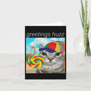 Grüße Huzz Lustiges Gen Z Gen Alpha Slang Meme  Karte