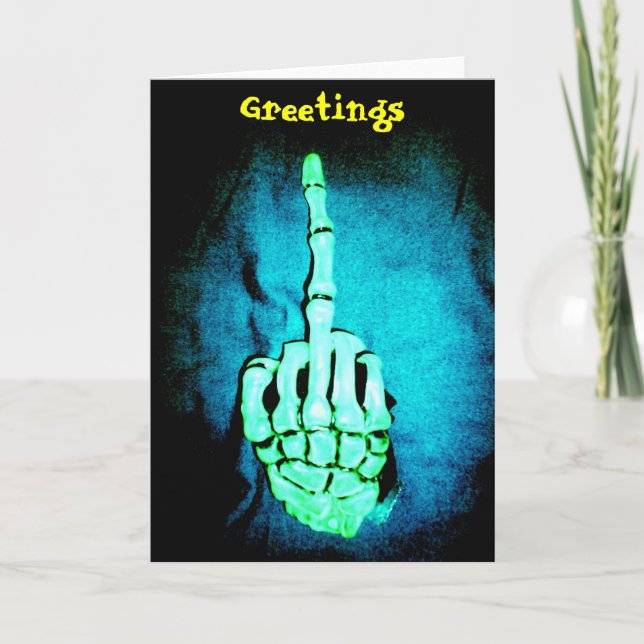 Grüße Karte (Vorderseite)