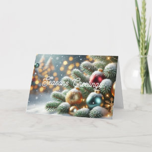 Grüße Karte der Saison