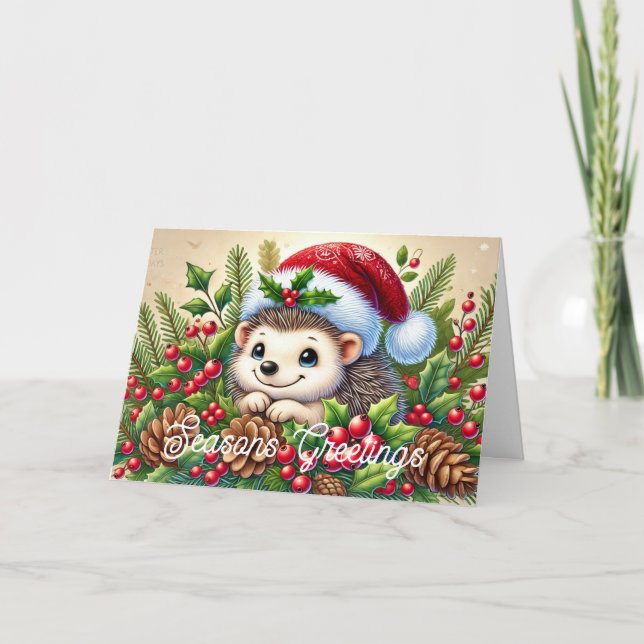 Grüße Karte der Saison (Vorderseite)