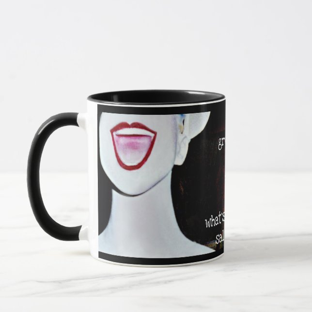 Grüße Tasse (Links)