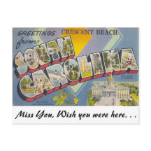 Grüße vom Crescent Beach, South Carolina