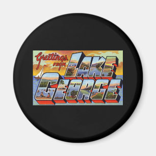 Grüße vom Lake George New York Magnet