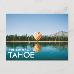Grüße vom Lake Tahoe Postcard Postkarte