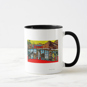 Grüße vom landschaftlichen Nordwesten Tasse