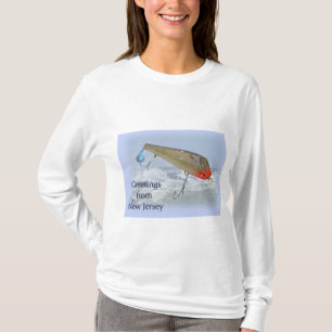 Grüße vom New Jersey Angelköder T-Shirt