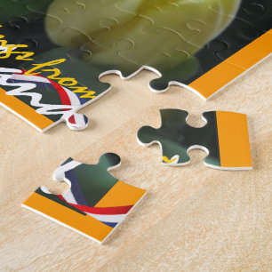 Grüße vom niederländischen Tulpe-Puzzlespiel