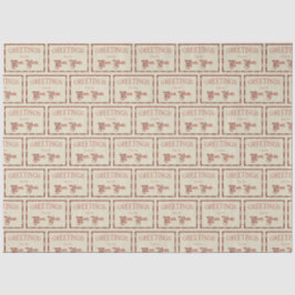 Grüße vom Nordpol Seidenpapier