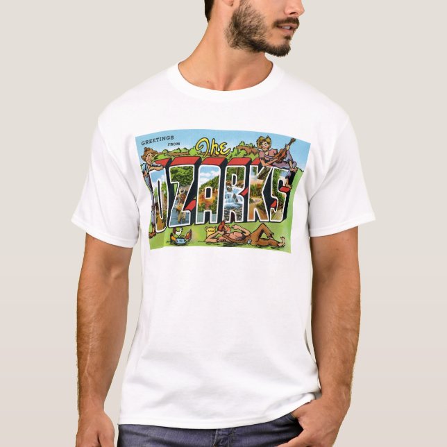 Grüße vom Ozarks T-Shirt (Vorderseite)