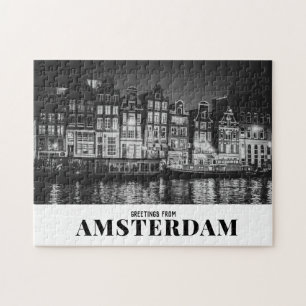 Grüße von Amsterdam Black & White Night
