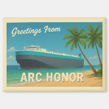 "Grüße von ARC Honor" Magnet