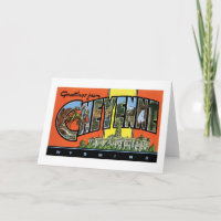 Grüße von Cheyenne, Wyoming! Vintage Postkarte