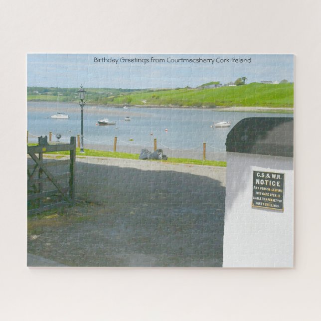 Grüße von Courtmacsherry Cork Jigsaw Puzzle (Horizontal)