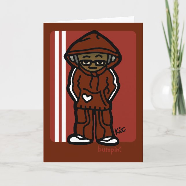 Grüße von da Kapuze. Karte (Vorderseite)