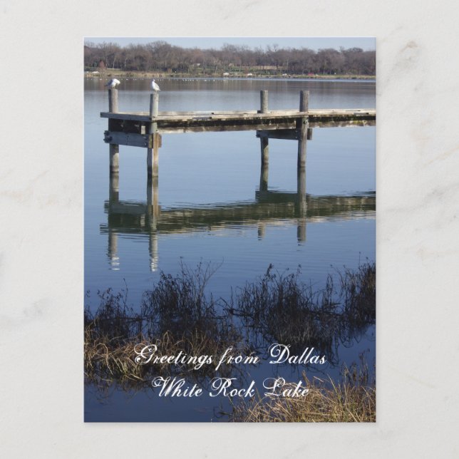 Grüße von Dallas Postcard Postkarte (Vorderseite)