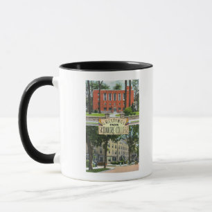 Grüße von den Skidmore Uni-Szenen Tasse