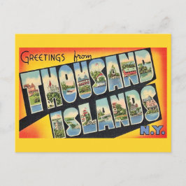  Grüße von den Thousand Islands  Postkarte